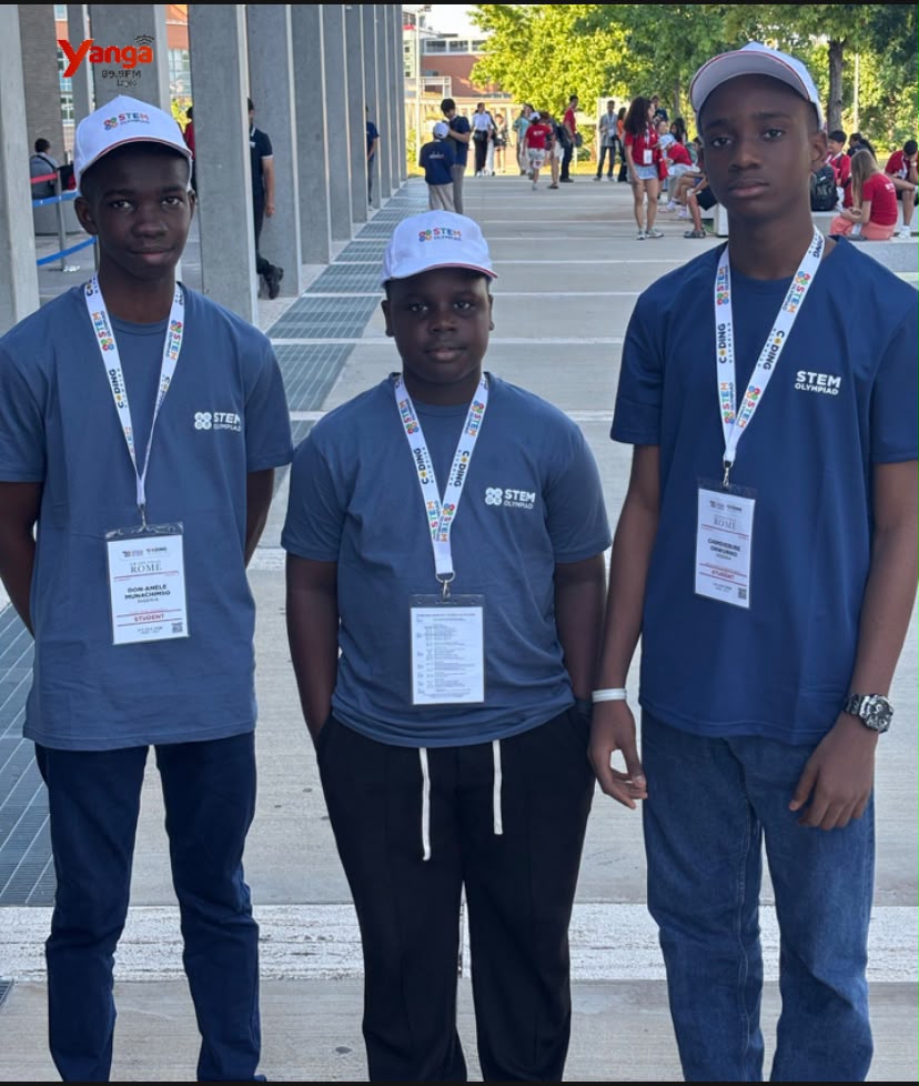 Nigerian students STEM Olympiad Rome